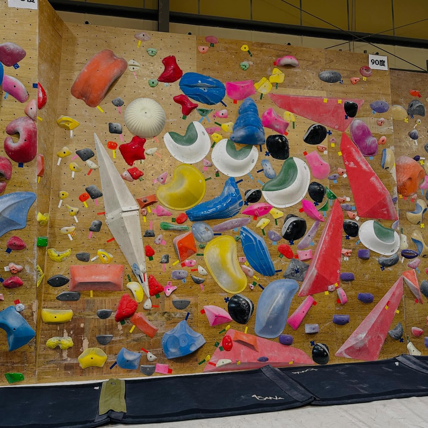 90度のホールド替えを行いました👷‍♂️